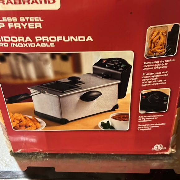 NEW DURABRAND STAINLESS STEEL DEEP FRYER ! - Picture 5 of 8